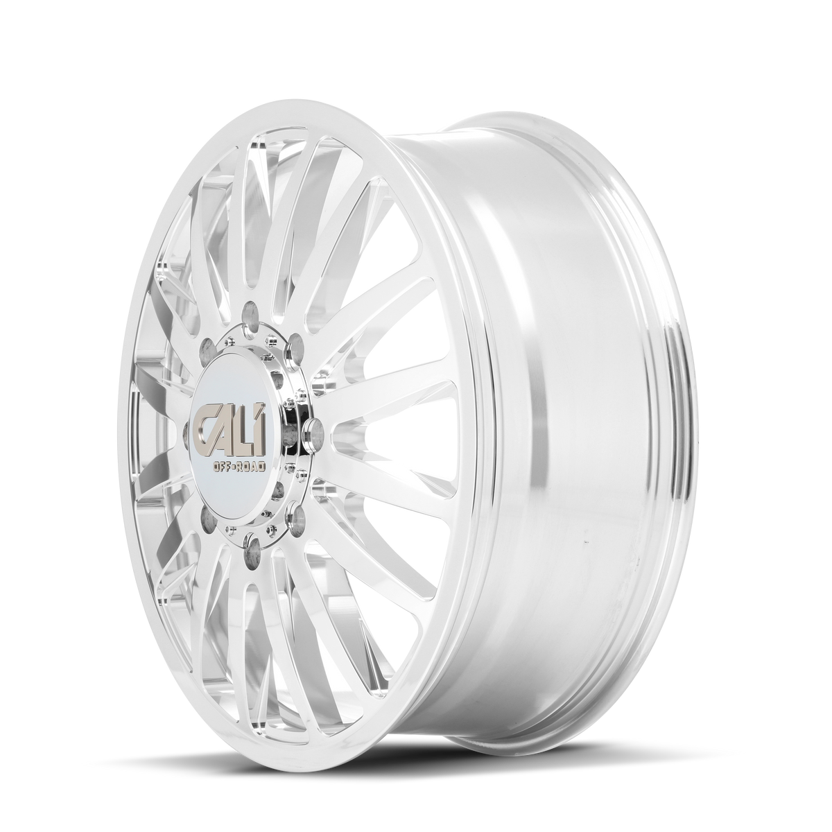 Cali Off-Road Summit Dually Front 22x8.25 8x165.1 115mm Polished Wheel 9110D-22881PMF115