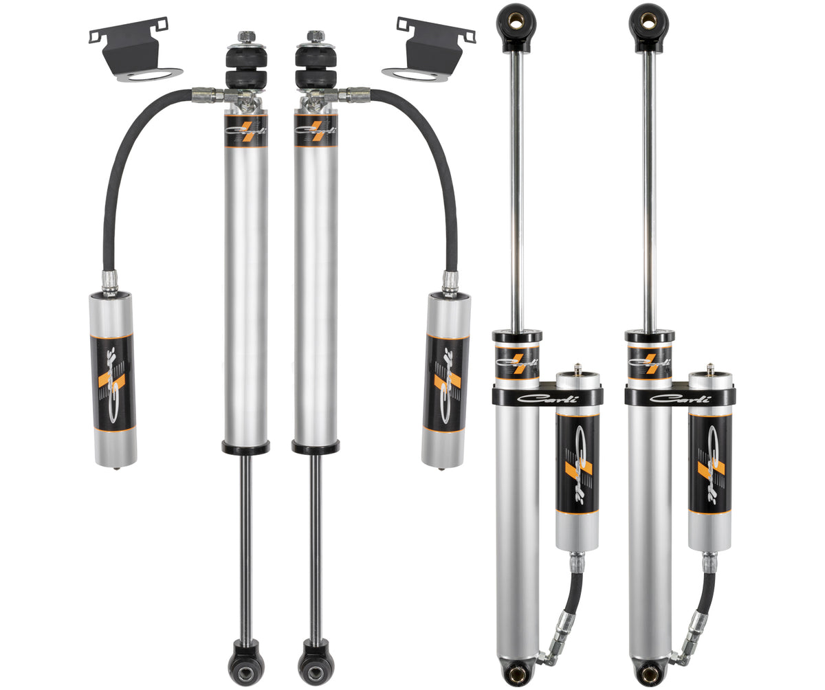 Carli Suspension CS-DLVLSPKG-CS20RR-B 2.0 in Remote Reservoir 2.5 in Shocks for 2013-2025 Ram 3500 Diesel 4x4
