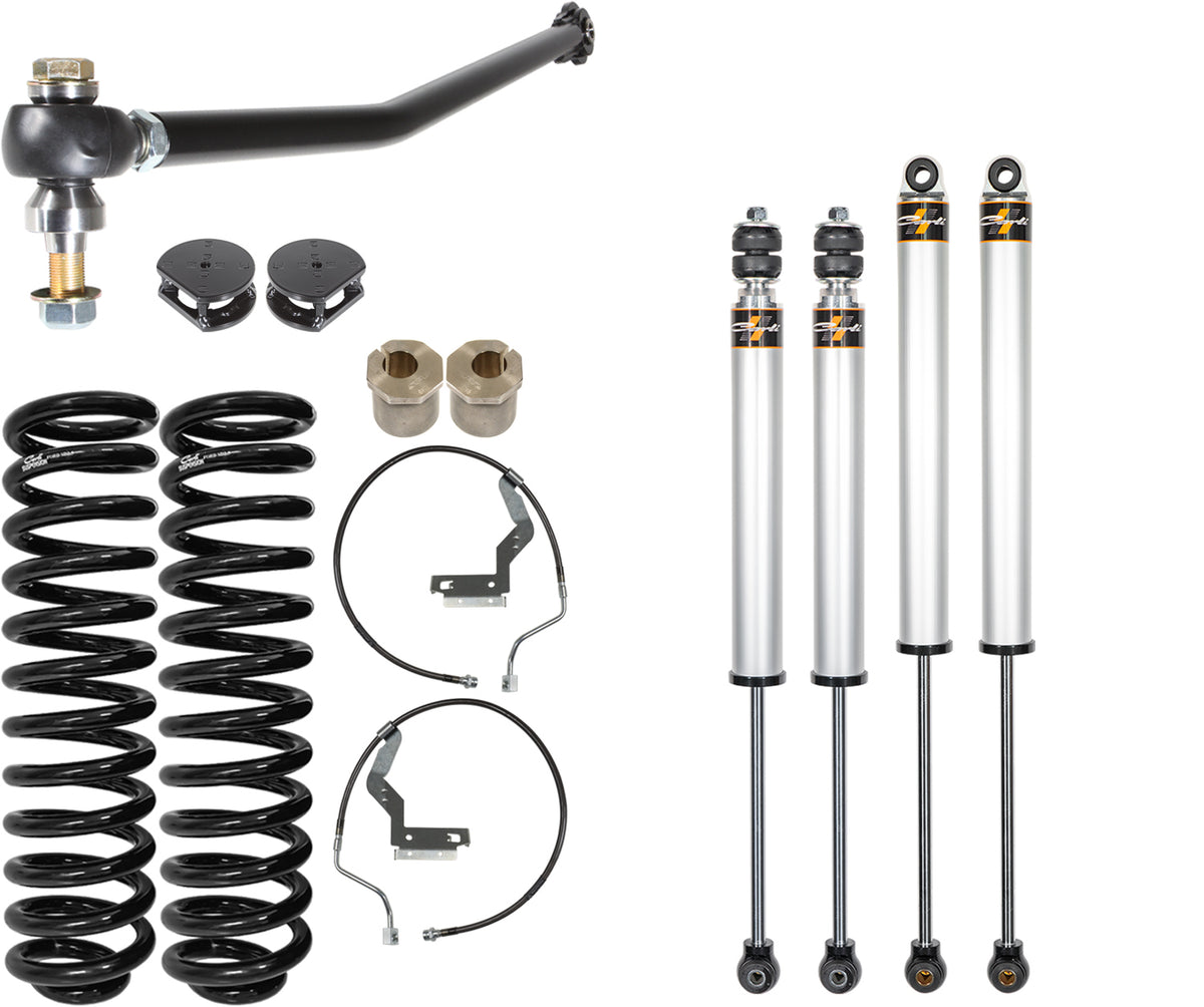 Carli Suspension CS-FLVL-COM-CS-17-FSP 2.5/3.5 in Commuter System with Full Spring Pack for 2017-2022 Ford F-250 / F-350 Super Duty Diesel 4x4