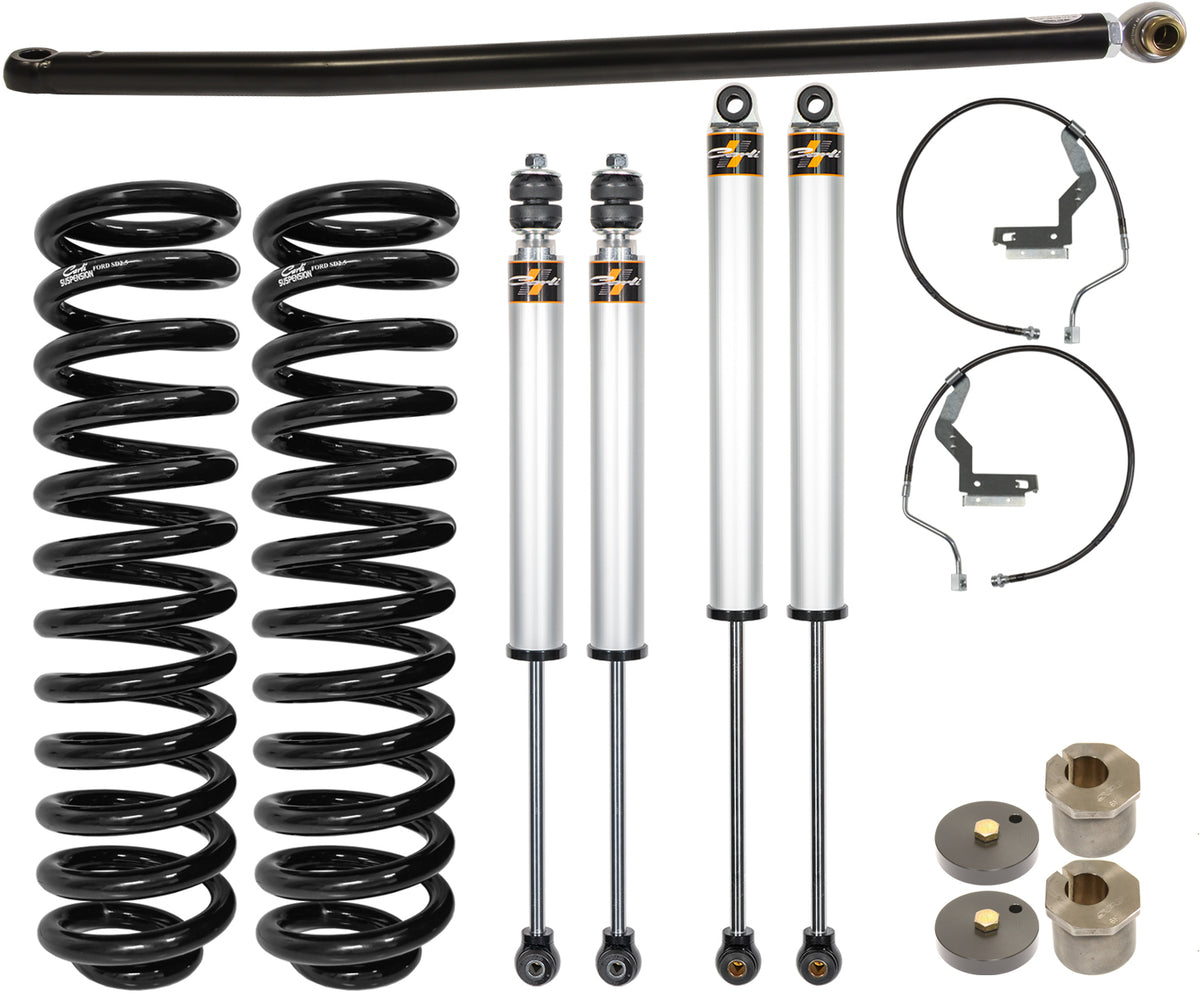 Carli Suspension CS-FLVL-COM-CS-11 2.0 in Commuter System for 2011-2016 Ford F-250 / F-350 Super Duty Diesel 4x4