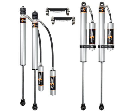 Carli Suspension AS-F45SPKG-CS20RR-A 2.0 in Remote Reservoir 4.5/5.5 in Shocks for 2005-2026 Ford F-250 / F-350 Super Duty 4x4