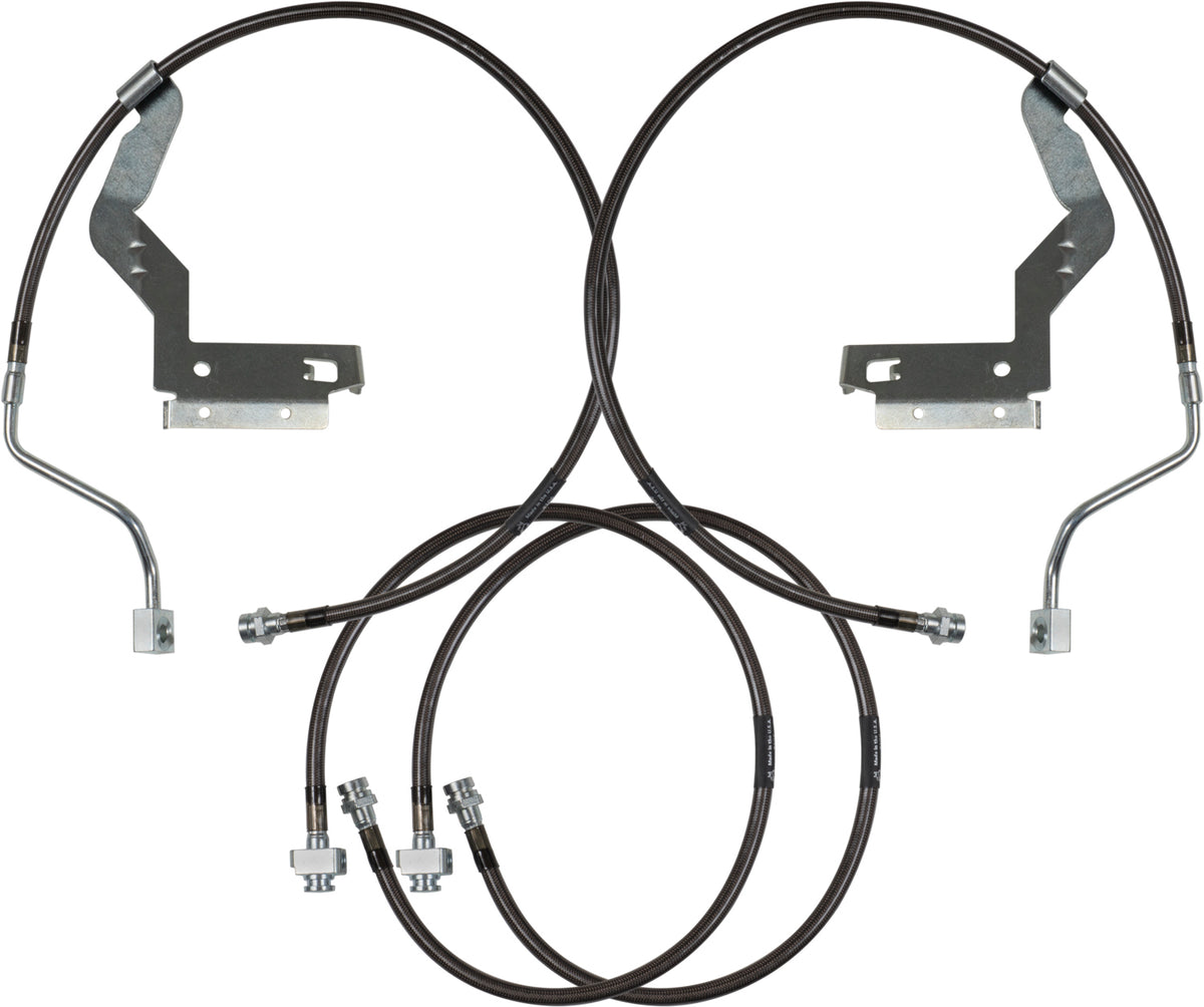 Carli Suspension CS-FORDBBL-55-23 Stainless Steel Extended Brake Lines 5.5 in Lift for 2023-2026 Ford F-250 / F-350 Super Duty 4x4