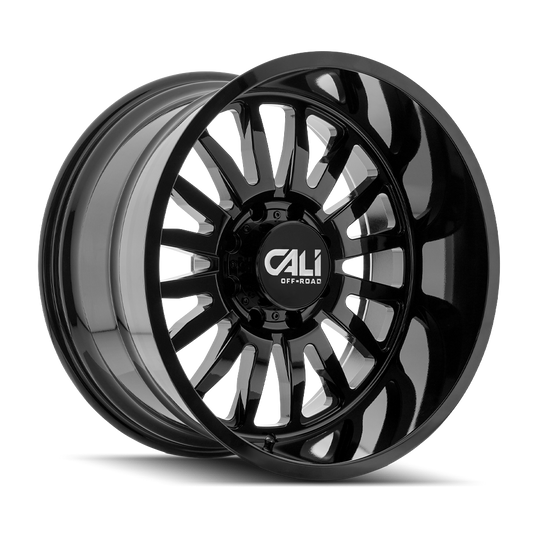 Cali Off-Road Summit 9110 22x12 6x139.7 -51mm Gloss Black Wheel 9110-22283GBN