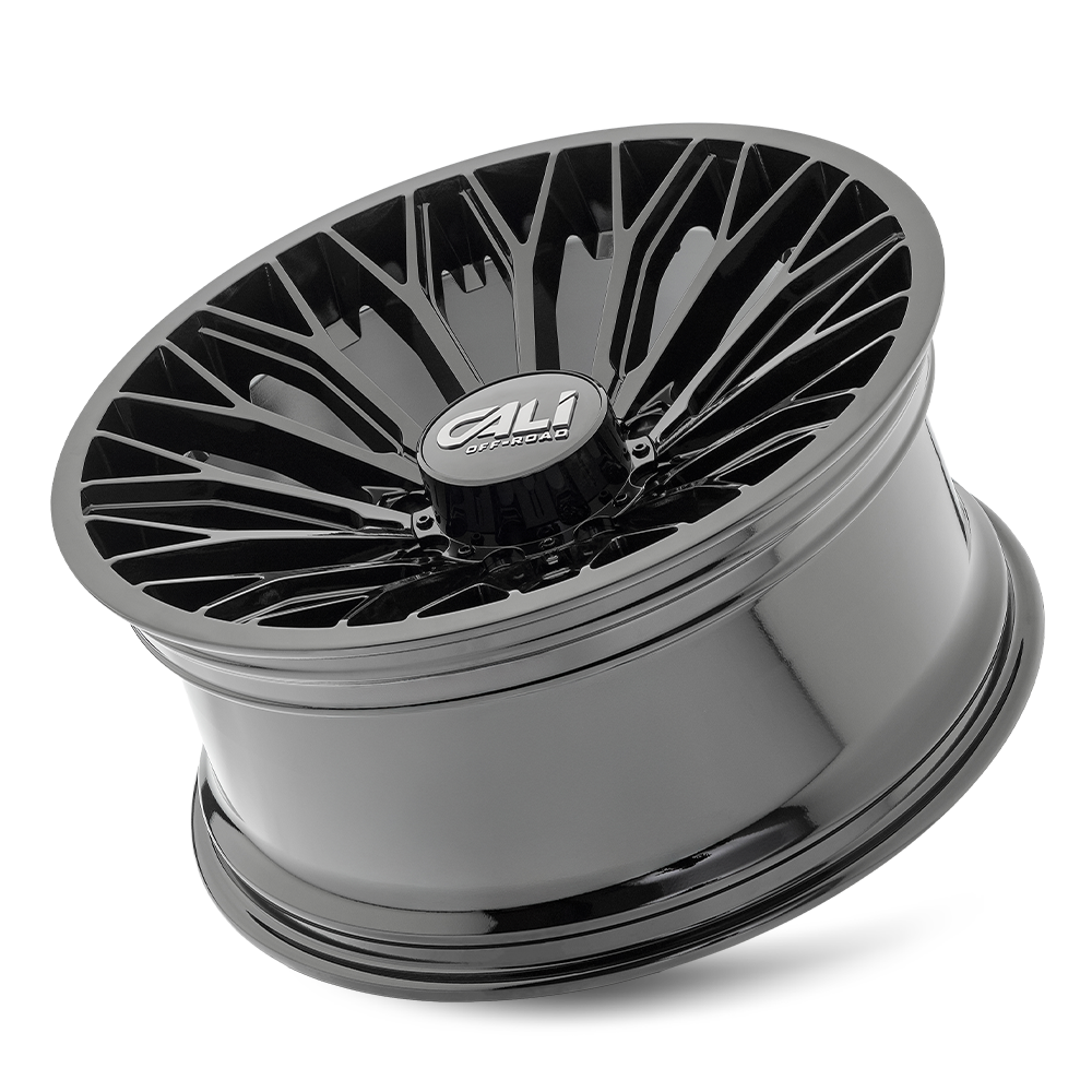 Cali Off-Road Evoke 9119 20x10 8x165.1 -19mm Gloss Black Wheel 9119-2181GB-19