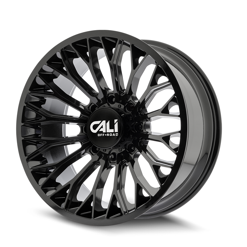 Cali Off-Road Evoke 9119 22x10 8x165.1 -19mm Gloss Black Wheel 9119-22181GB-19