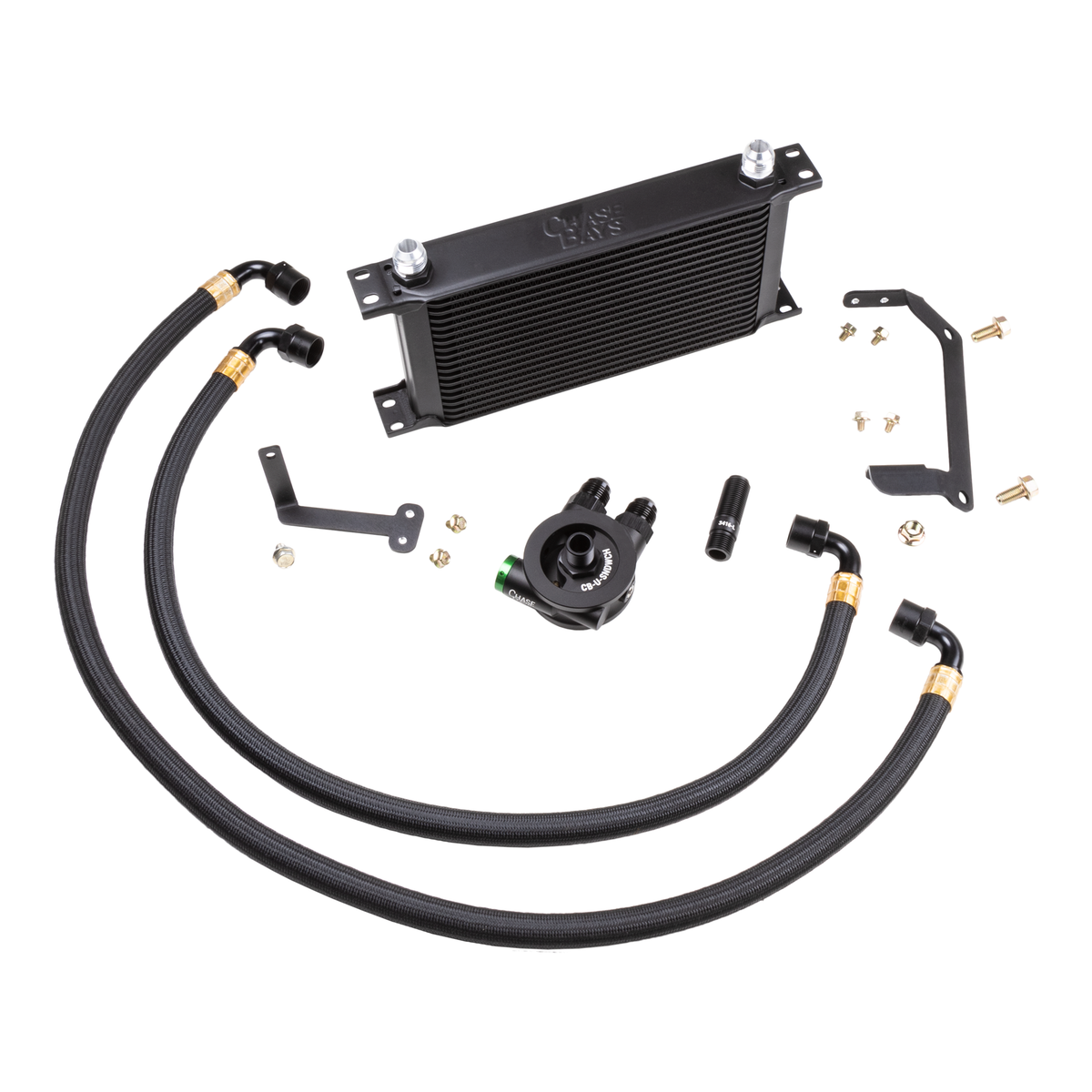 Chase Bays CB-S14-KOILCOOL Oil Cooler Kit for 1995-1998 Nissan 240SX S14 Honda K-Series Swap