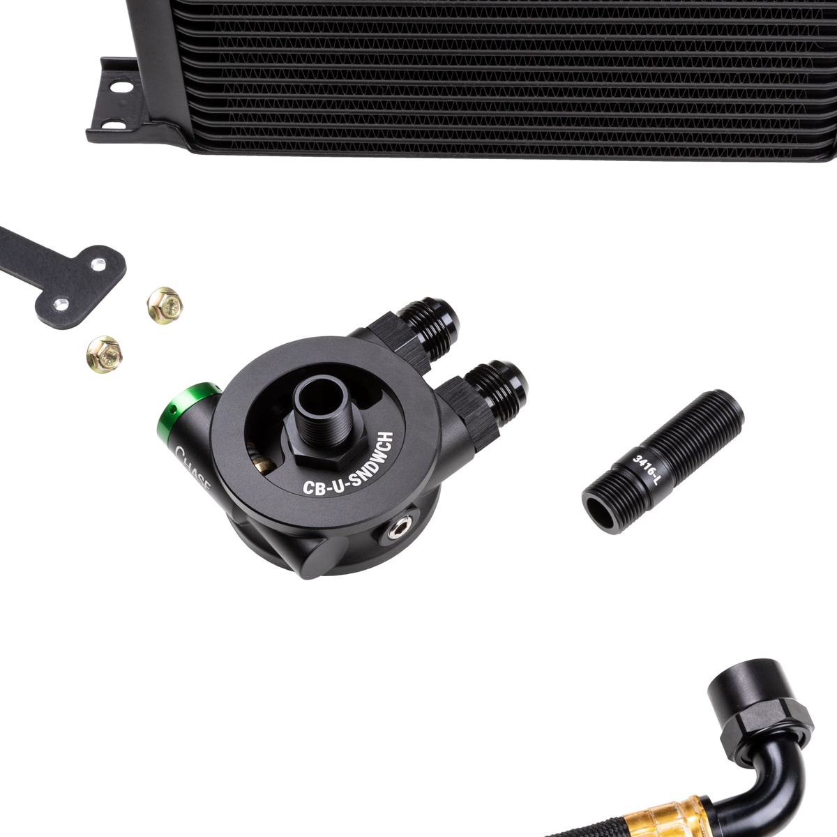 Chase Bays CB-S14-JZOILCOOL Oil Cooler Kit for 1995-1998 Nissan 240SX S14 1JZ/2JZ Swap