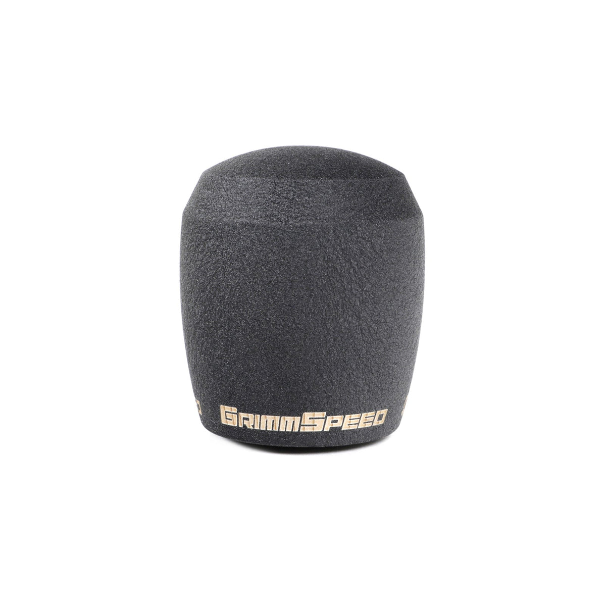 GrimmSpeed GRM380002 Stubby Shift Knob Stainless Steel Black - M12x1.25