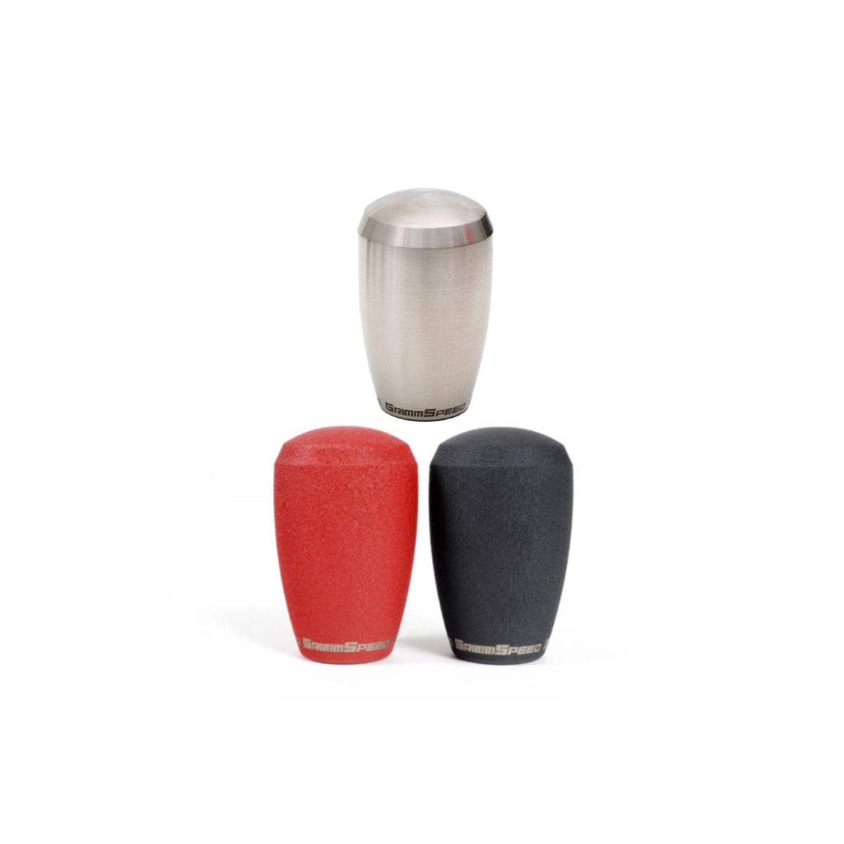 GrimmSpeed GRM038006 Shift Knob Stainless Steel for Subaru 5 Speed and 6 Speed Manual Transmission