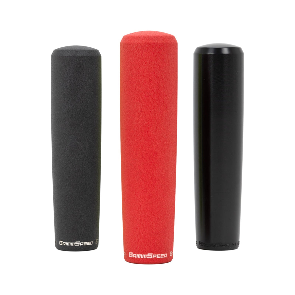 GrimmSpeed GRM380008 Tallboy Shift Knob Aluminum Red - M12x1.25
