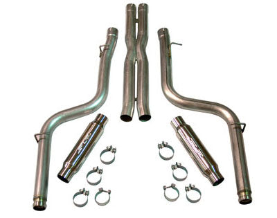 SLP LoudMouth Cat-Back Exhaust for 2008-2014 Dodge Challenger SRT8 6.1/6.4L HEMI