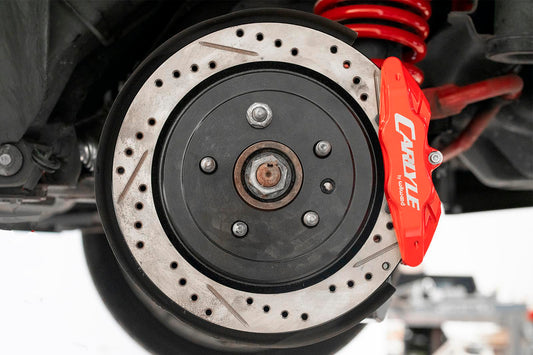 BMR 14-17 Chevrolet SS 15in Conversion Kit w/ Drilled & Slotted Rotors & Red Calipers