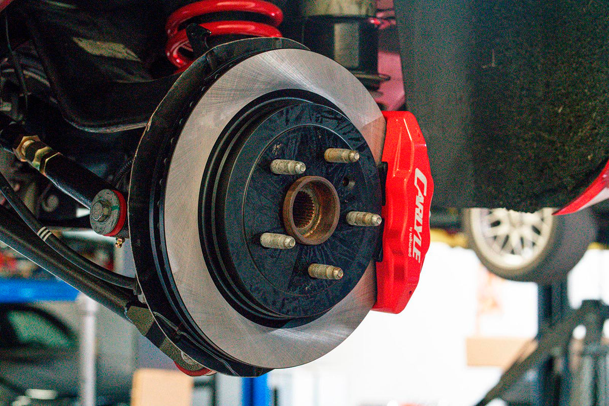 BMR 2010-2015 Chevrolet Camaro 15in Conversion Kit with Solid Rotors & Red Calipers