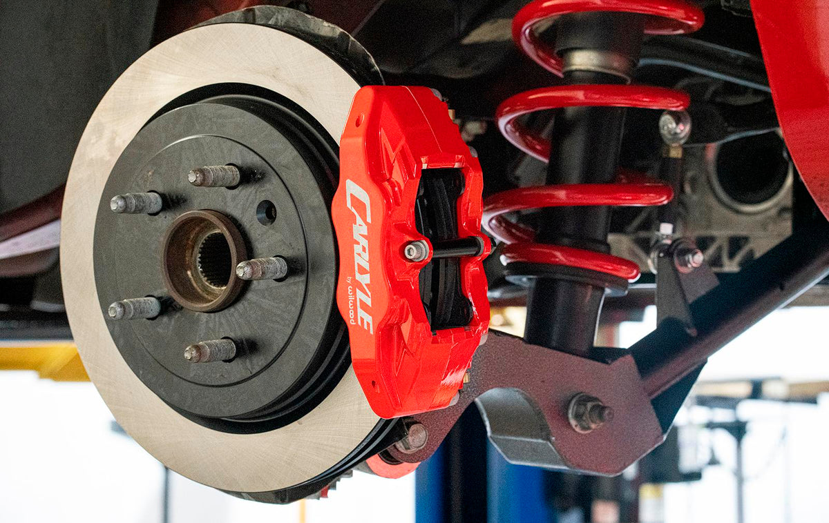 BMR 2010-2015 Chevrolet Camaro 15in Conversion Kit with Solid Rotors & Red Calipers