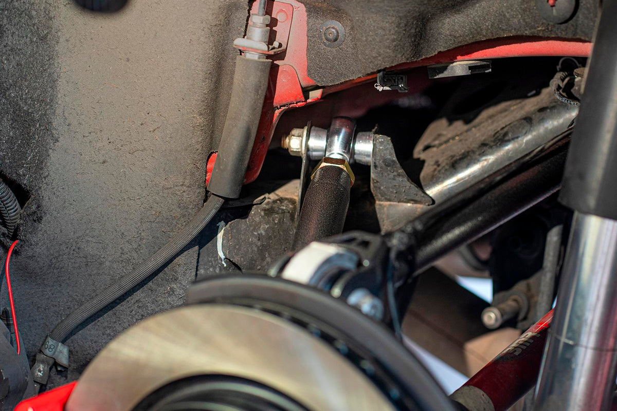 BMR 2016-2024 Chevrolet Camaro 15in Conversion Kit with Solid Rotors & Red Calipers