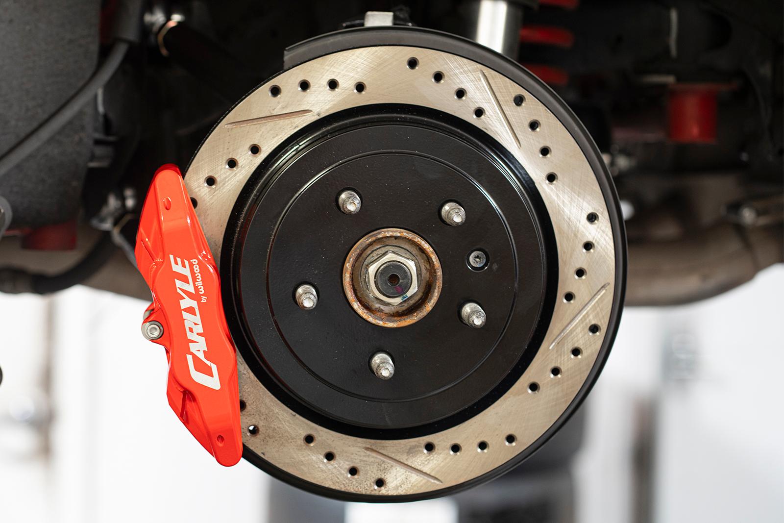BMR 16-24 Chevrolet Camaro 15in Conversion Kit w/ Drilled & Slotted Rotors & Red Calipers