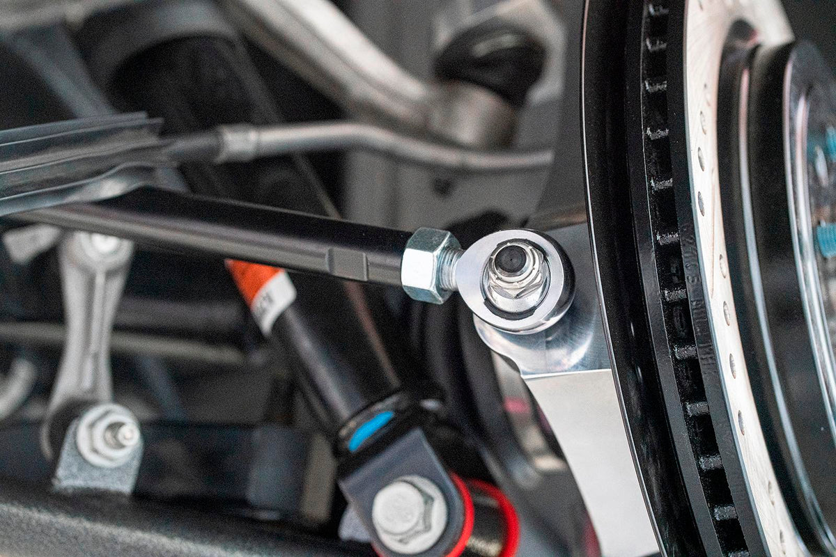 BMR 2014-2019 Chevrolet Corvette 15in Conversion Kit with Drilled & Slotted Rotors & Black Calipers