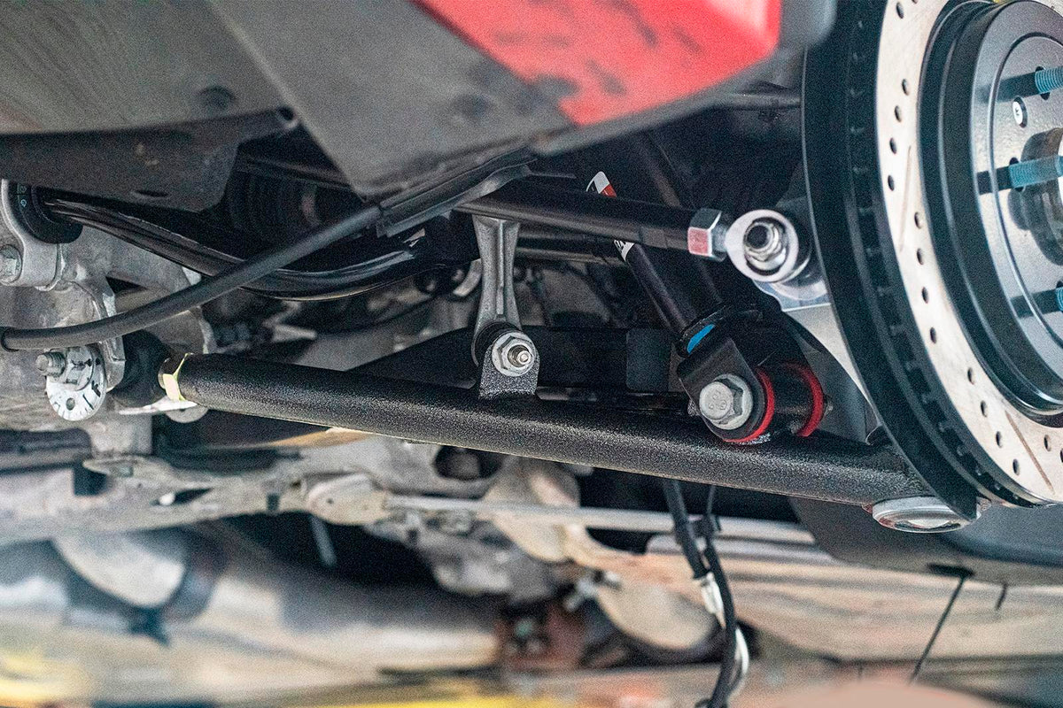BMR 2014-2019 Chevrolet Corvette 15in Conversion Kit with Drilled & Slotted Rotors & Red Calipers