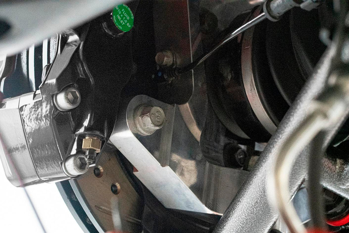 BMR 2014-2019 Chevrolet Corvette 17in Conversion Kit with Drilled & Slotted Rotors & Black Calipers