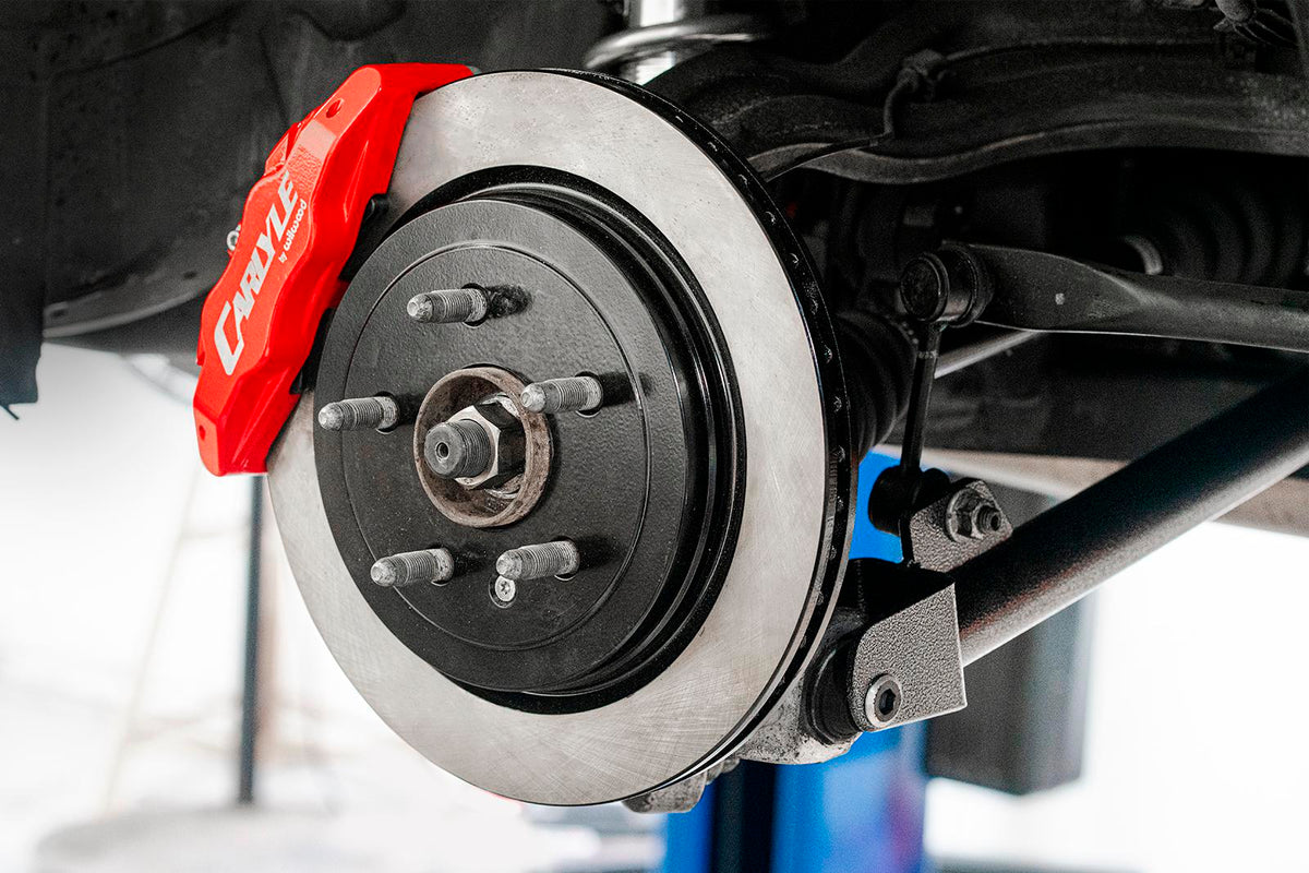 BMR 2008-2014 Cadillac CTS-V 15in Conversion Kit with Solid Rotors & Red Calipers