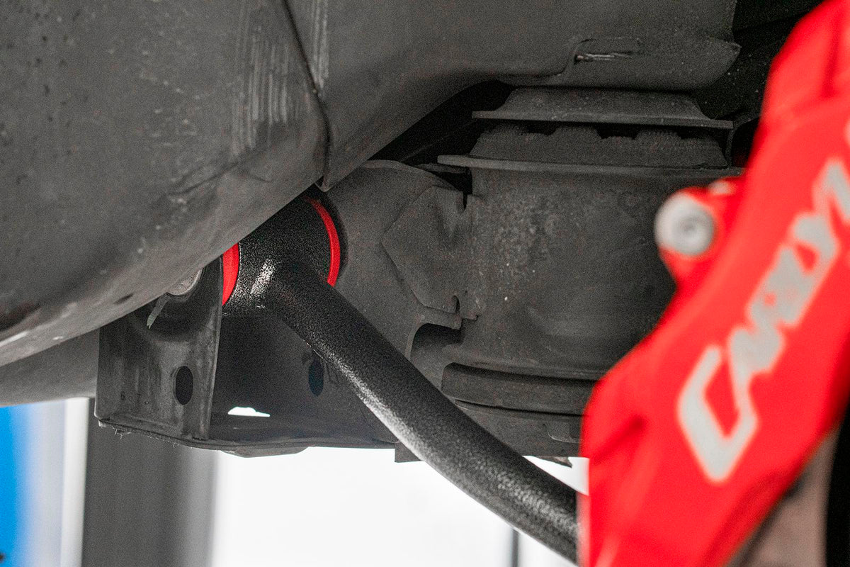 BMR 2008-2014 Cadillac CTS-V 15in Conversion Kit with Solid Rotors & Red Calipers