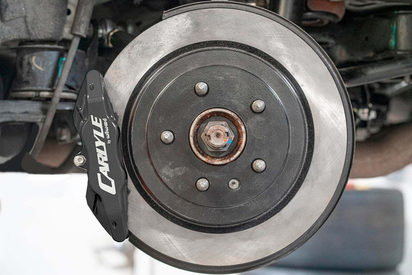 BMR 15-19 Cadillac CTS-V 15in Conversion Kit w/ Solid Rotors & Black Calipers