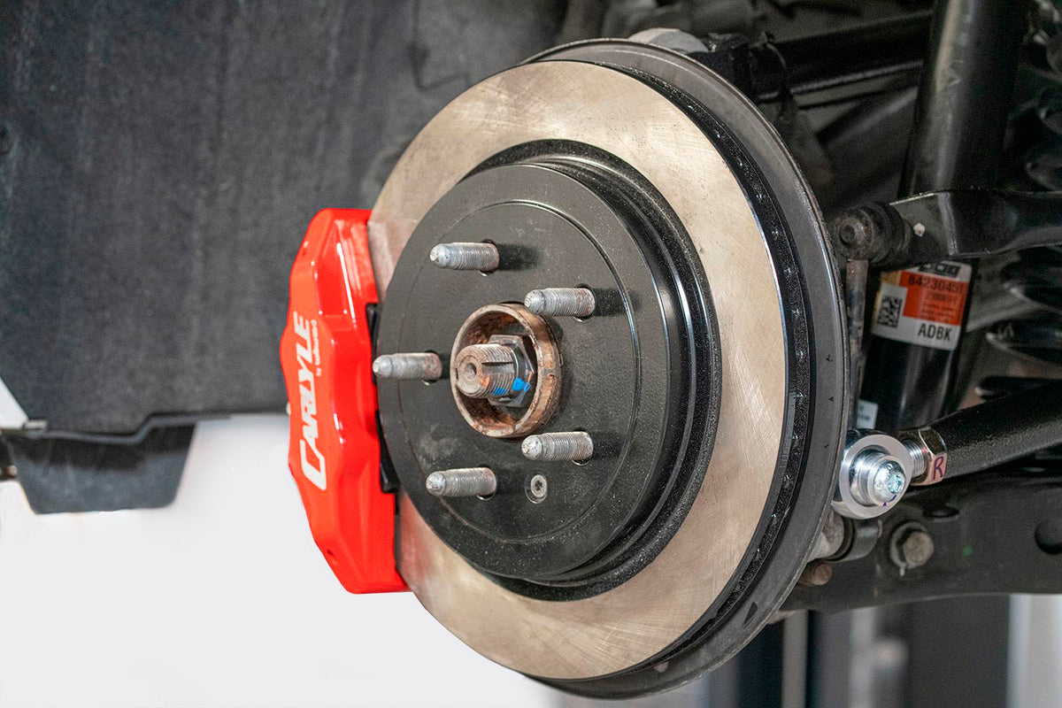 BMR 2015-2019 Cadillac CTS-V 15in Conversion Kit with Solid Rotors & Red Calipers