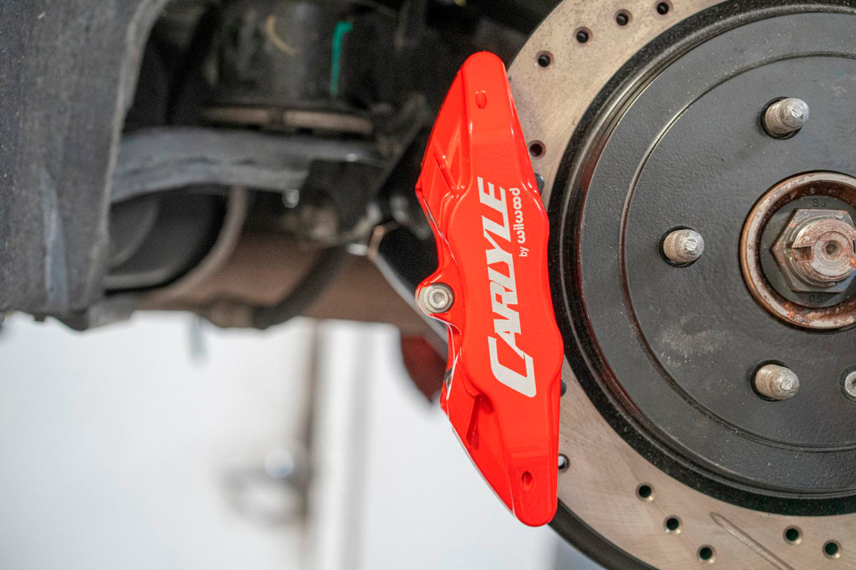 BMR 2015-2019 Cadillac CTS-V 15in Conversion Kit with Drilled & Slotted Rotors & Red Calipers