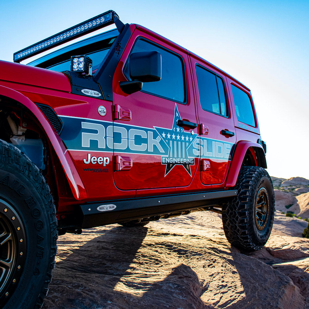 Rock Slide Engineering for 2026 Jeep JL 4 Door Step Sliders 3rd Gen