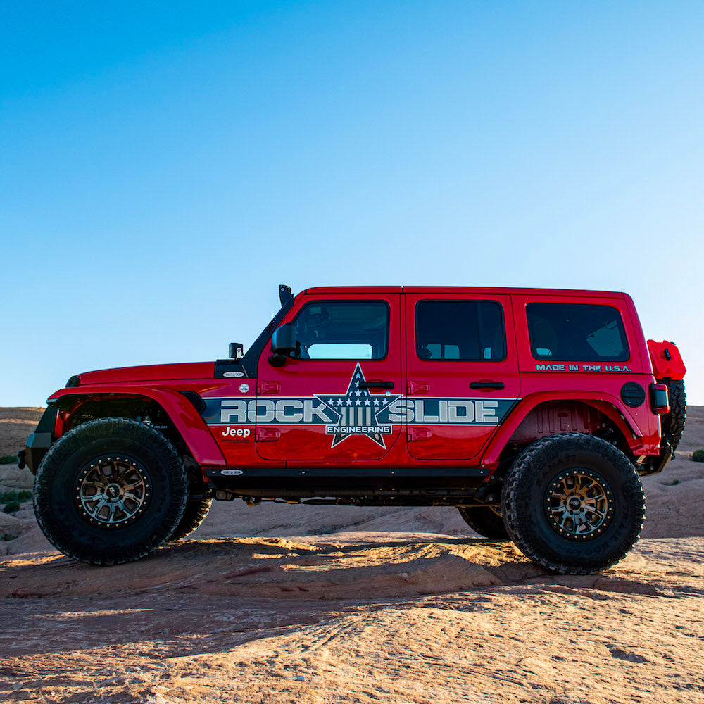 Rock Slide Engineering for 2026 Jeep JL 4 Door Step Sliders 3rd Gen