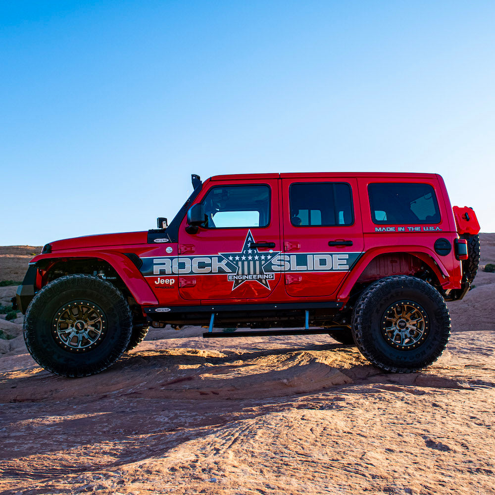 Rock Slide Engineering for 2026 Jeep JL 4 Door Step Sliders 3rd Gen