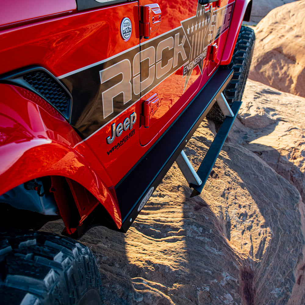 Rock Slide Engineering for 2026 Jeep JL 4 Door Step Sliders 3rd Gen