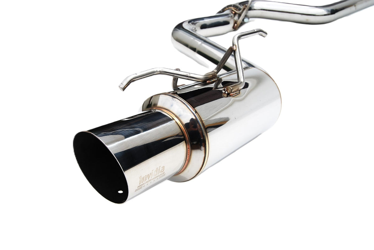 Invidia HS08SW5GTR 08-14 Subaru WRX Hatchback Racing S.S. Tip Cat-back Exhaust