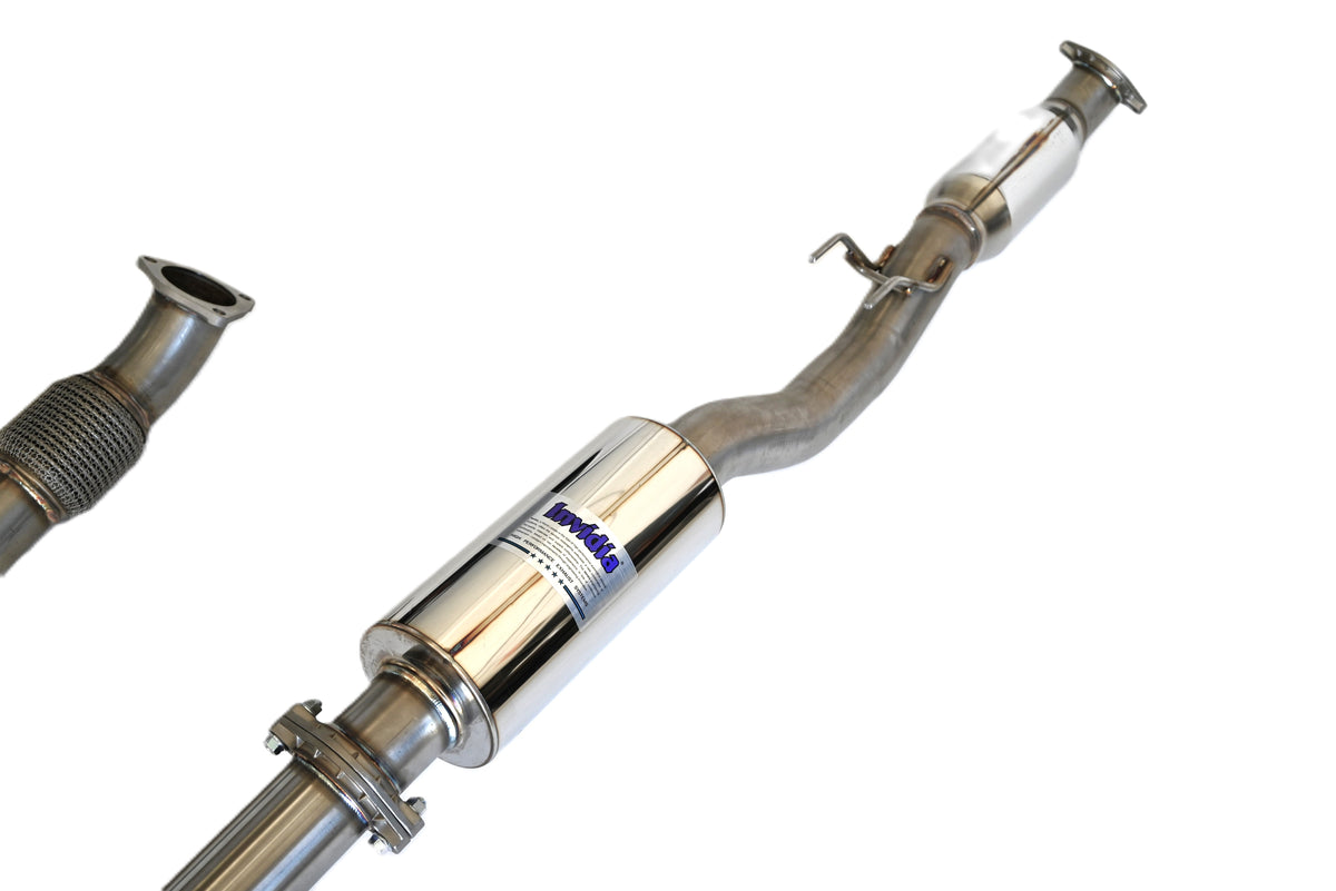 Invidia HS22CTRFGM3SBL 22-up Honda Civic Type-R FL5 R400 Black tips Cat-back Exhaust