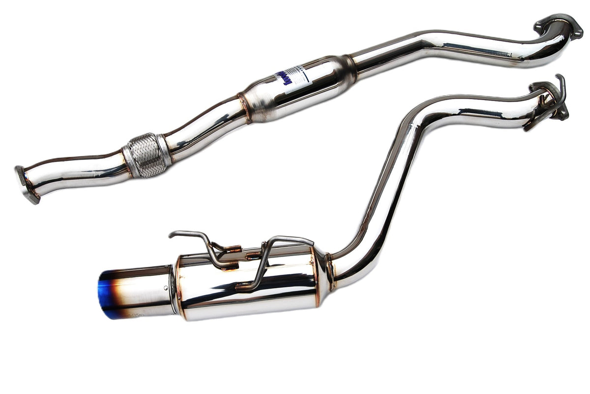 Invidia HS08SW4GTT 08-14 Subaru WRX Sedan Single N1 Titanium tip Cat-back Exhaust