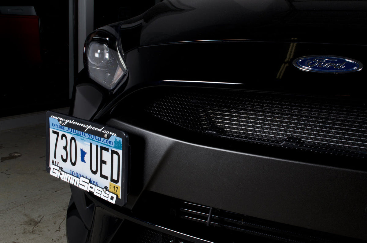 GrimmSpeed GRM094070 for 2016+ Ford Focus RS License Plate Relocation Kit
