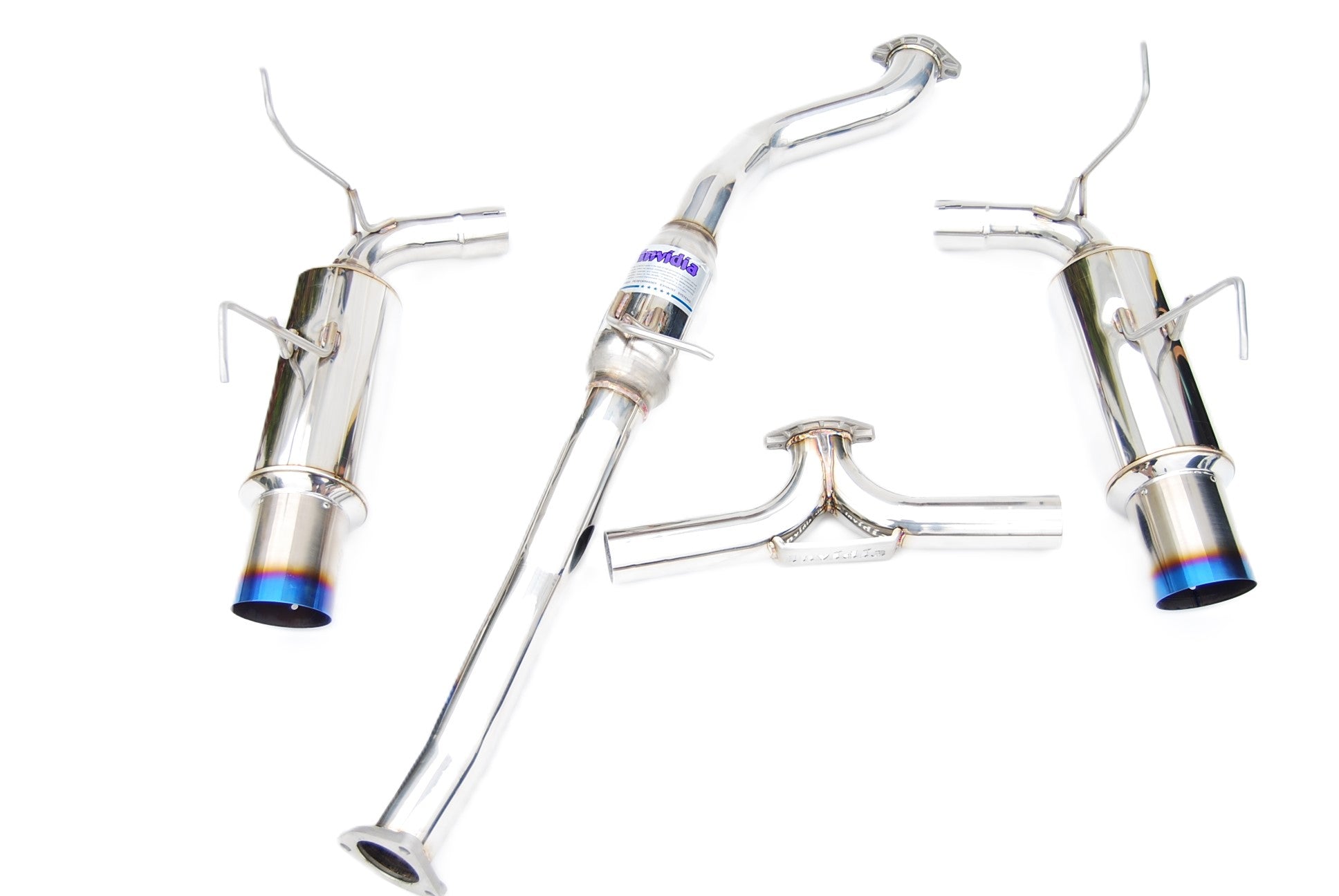 Invidia HS00HS1GTT 00-09 Honda S2000 Dual N1 Titanium tip Cat-back Exhaust