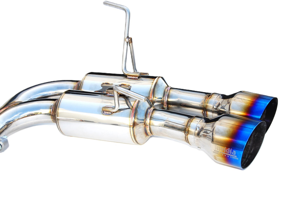 Invidia HS11STIGM4ST 11-14 Subaru WRX/STI Sedan Gemini R400 Quad Titanium tip Cat-back Exhaust