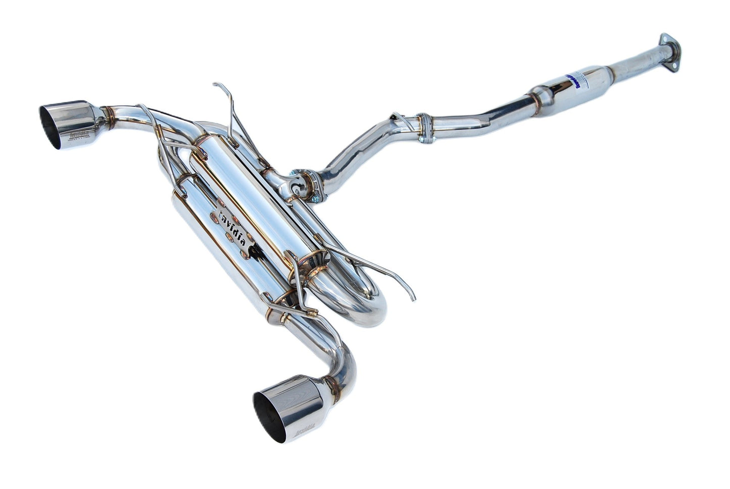 Invidia HS12SST7GM1SS 12-Up Subaru BRZ Toyota 86 Gemini R400 S.S. Tips Cat-back Exhaust