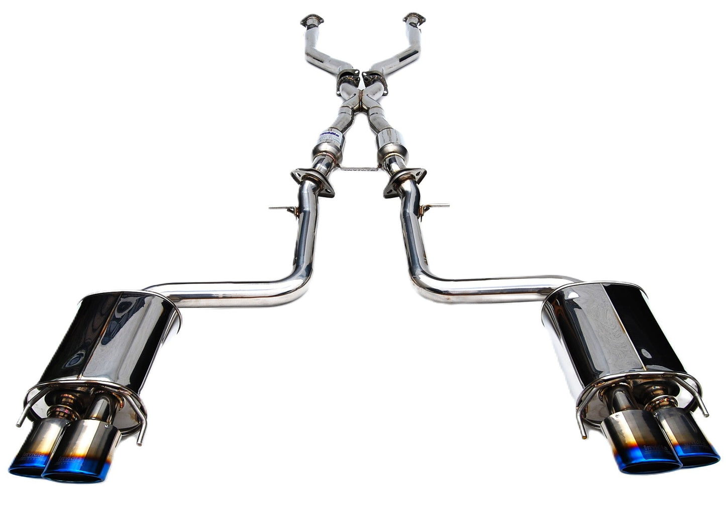 Invidia HS14LRF3TH 14-Up Lexus RC-F V8 Q300 Quad Titanium Tips Cat-back Exhaust