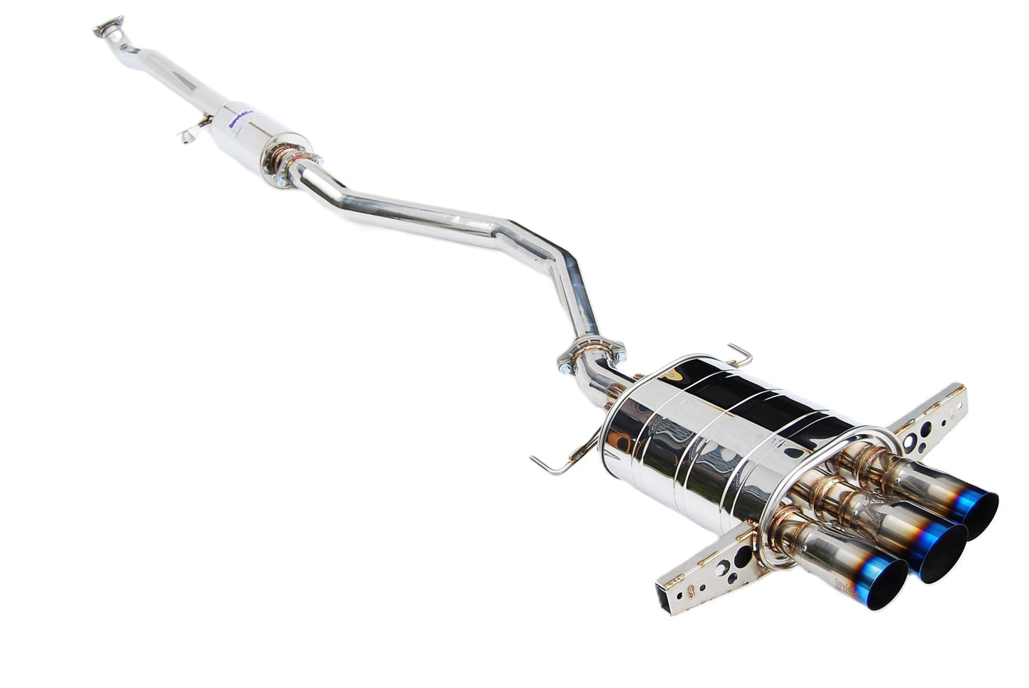 Invidia HS17CHB7Q33ST 17-21 Honda Civic Hatchback Sport Q300 Titanium tip Cat-back Exhaust
