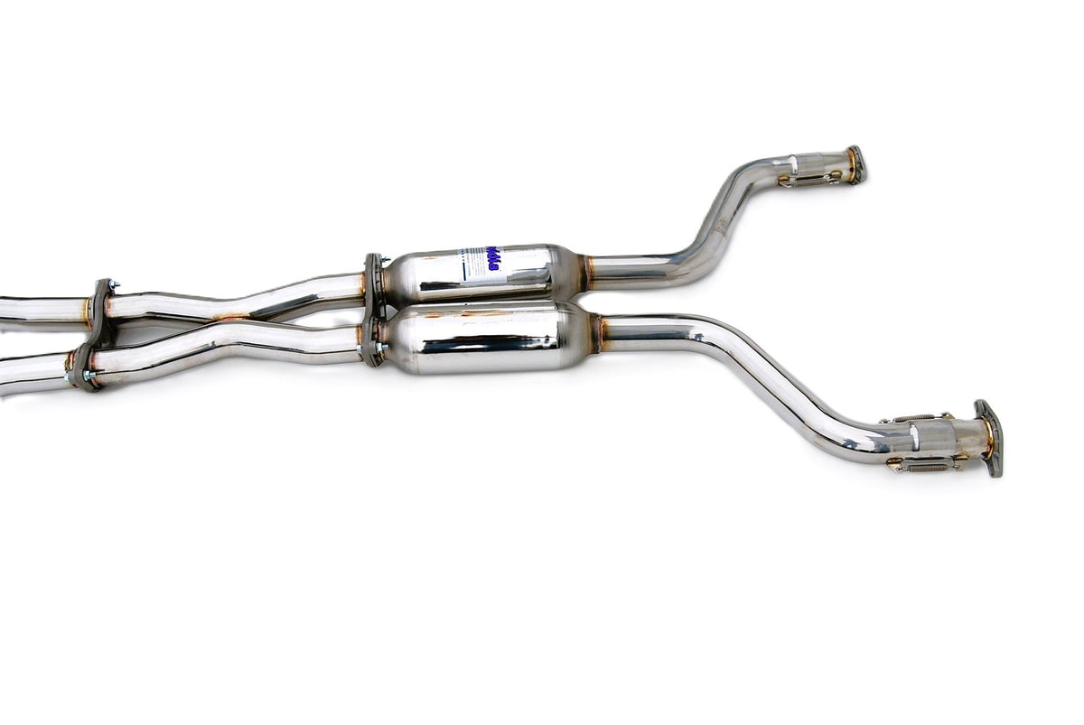 Invidia HS07IG4G3T 07-Up Infiniti G35/G37 Sedan Q300 Dual Single Layer Titanium tip Cat-back Exhaust