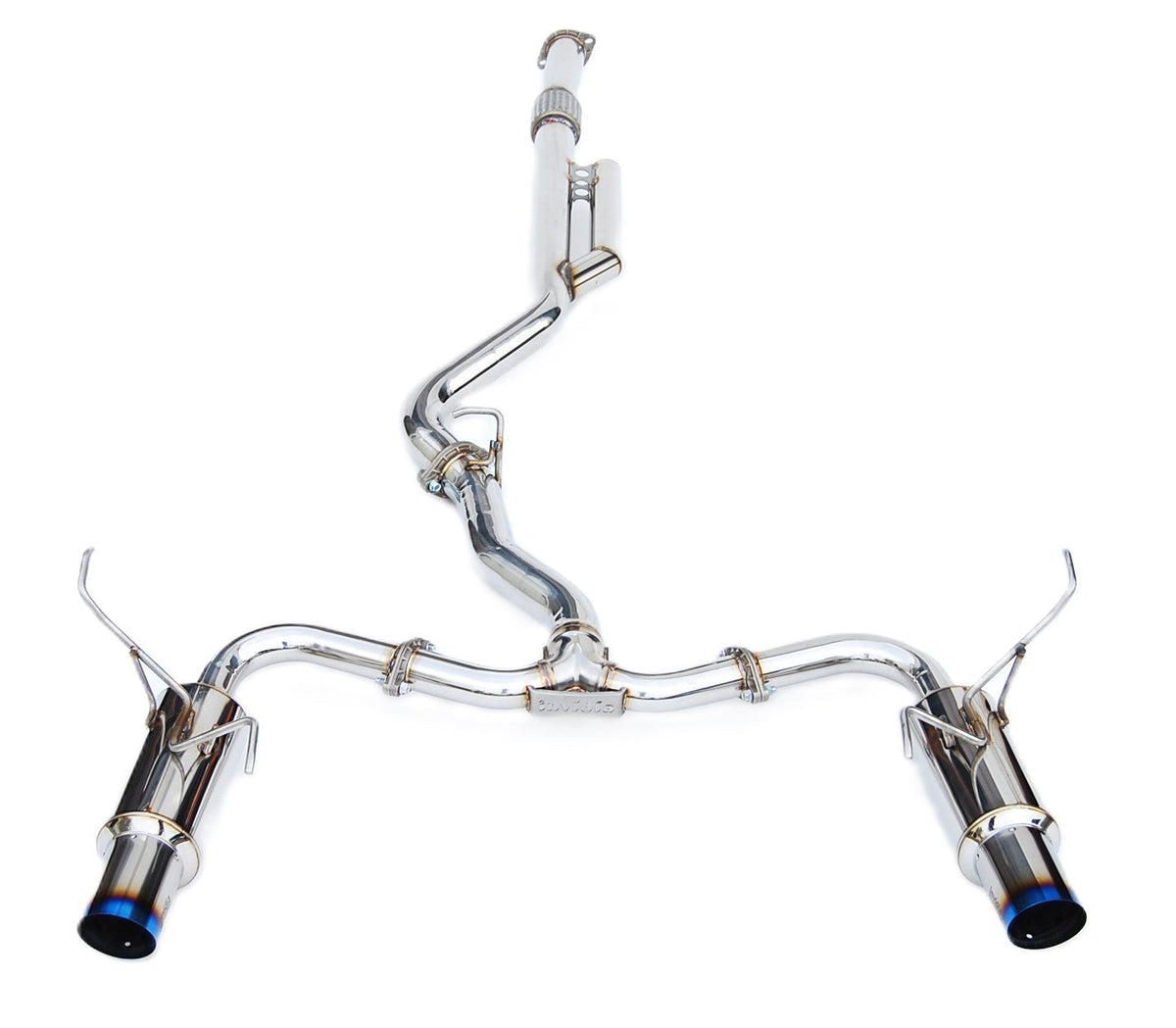 Invidia HS22WRXGTT 22-Up Subaru WRX Dual N1 Titanium Tips Cat-back Exhaust