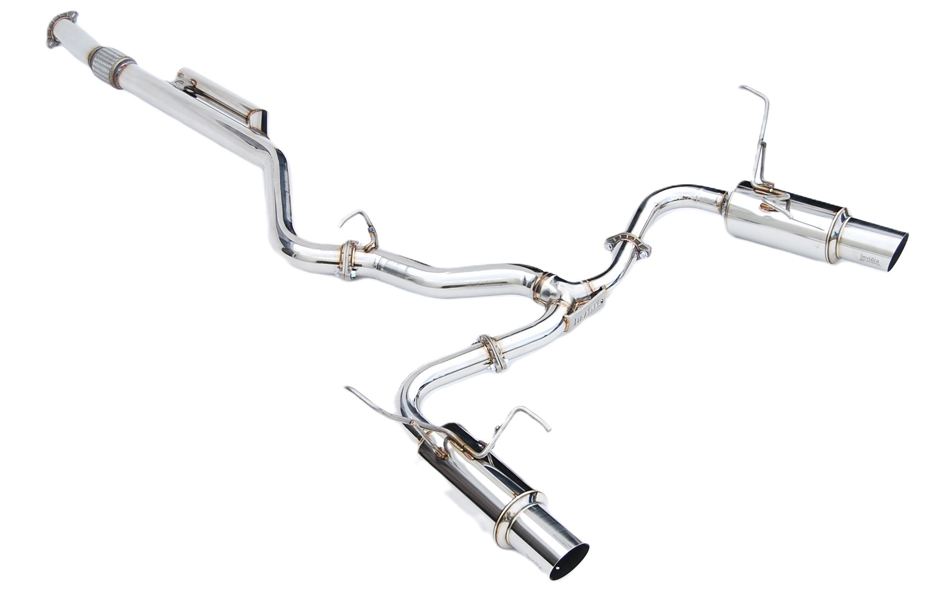 Invidia HS22WRXGTP 22-Up Subaru WRX Dual N1 S.S.Tips Cat-back Exhaust