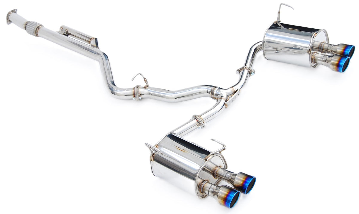 Invidia HS22WRXG3T 22-Up Subaru WRX Q300 Quad Titanium tips Cat-back Exhaust