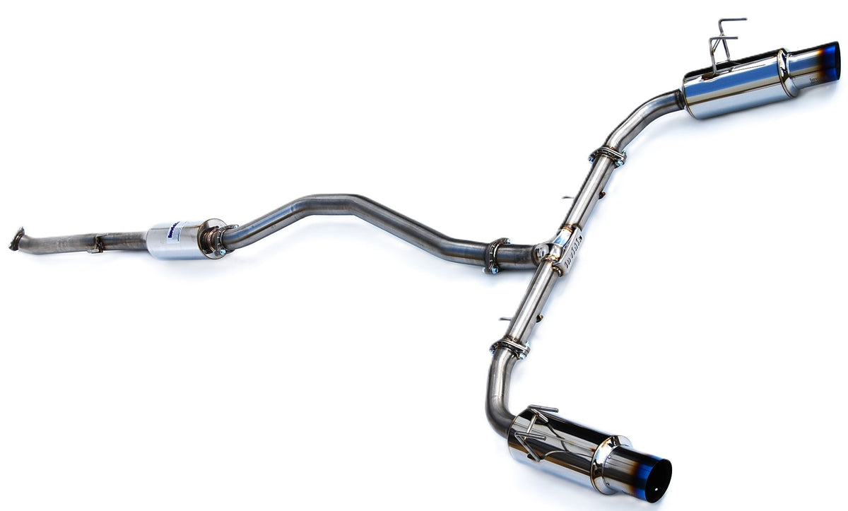 Invidia HS22HS4GD1STL 22-Up Honda Civic Si Integra Base Dual N1 Titanium tip Cat-back Exhaust