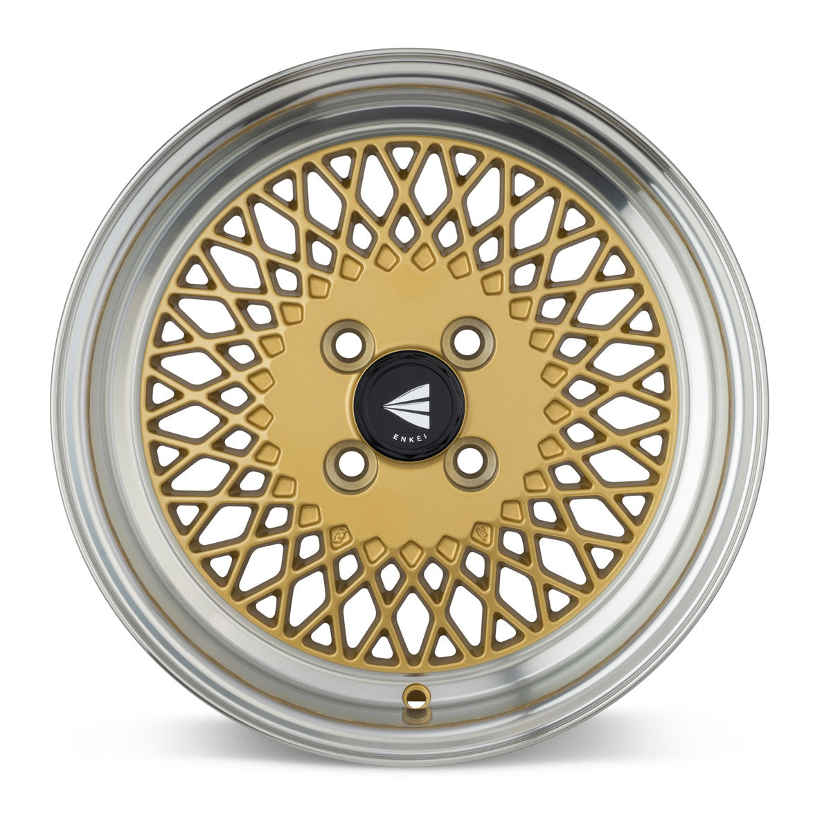 Enkei92 Classic Line 15x8 25mm Offset 4x100 Bolt Pattern Silver Wheel