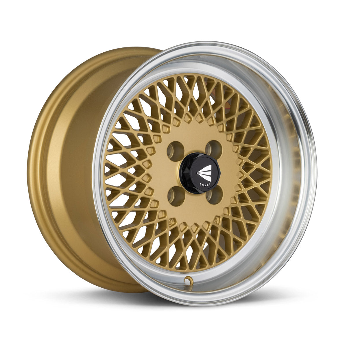 Enkei92 Classic Line 15x8 25mm Offset 4x100 Bolt Pattern Silver Wheel