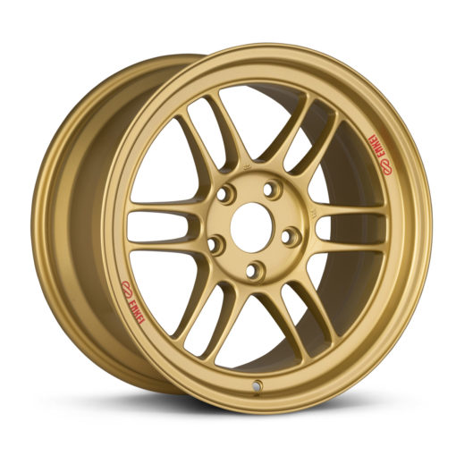 Enkei RPF1 15x8 4x100 28mm Offset 75mm Bore Gold Wheel