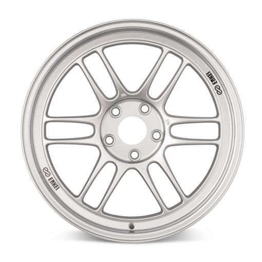 Enkei RPF1 17x10 5x114.3 38mm Offset 73mm Bore Silver Wheel 93-98 Supra